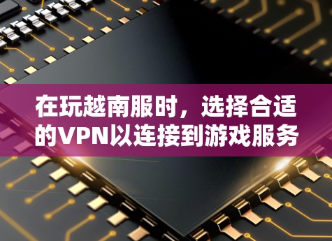 在玩越南服时，选择合适的VPN以连接到游戏服务器至关重要。以下是一步步的建议