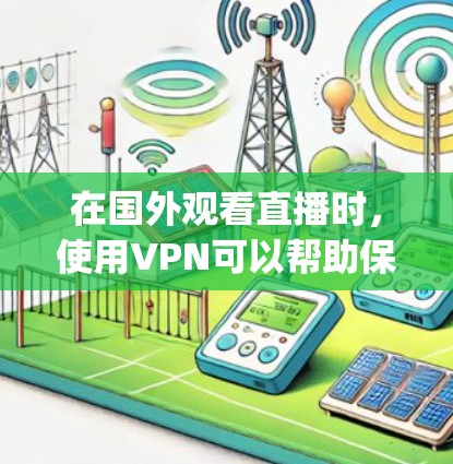 在国外观看直播时，使用VPN可以帮助保护隐私，防止网络攻击和防止未经授权的访问。以下是一些 commonly used VPN 服务推荐，帮助您在国外观看直播时更安全地进行