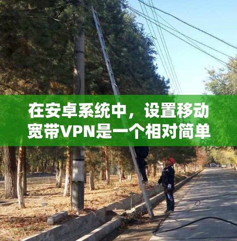 在安卓系统中，设置移动宽带VPN是一个相对简单但需要仔细处理的过程。以下是一些步骤和关键点，帮助您顺利完成设置