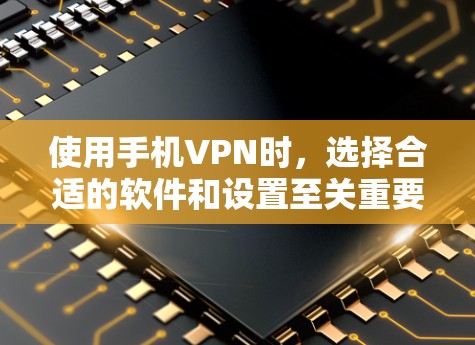 使用手机VPN时,选择合适的软件和设置至关重要。以下是一些步骤性的建议,帮助你高效地使用手机VPN 使用手机VPN时,选择合适的软件和设置至关重要。以下是一些步骤性的建议,帮助你高效地使用手机VPN