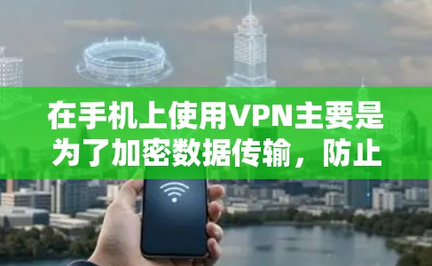 在手机上使用VPN主要是为了加密数据传输，防止设备在被截获的情况下被截获或泄露。以下是使用手机浏览器VPN的步骤