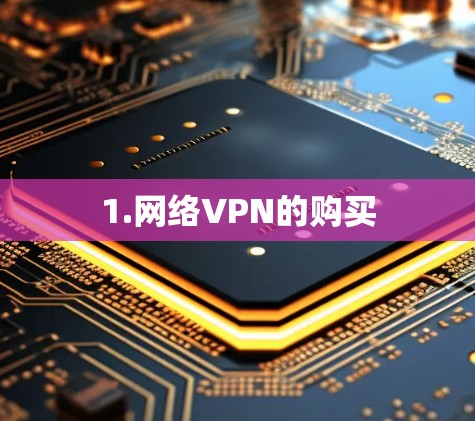 1.网络VPN的购买