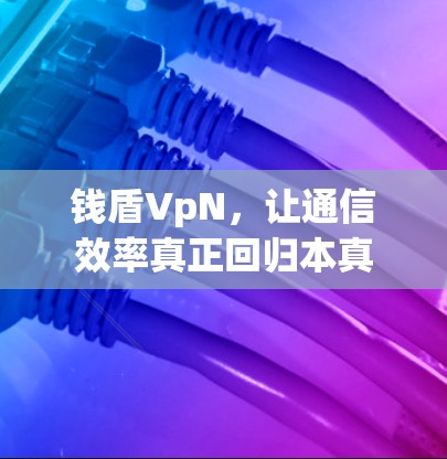 钱盾VpN,让通信效率真正回归本真 钱盾VpN,让通信效率真正回归本真