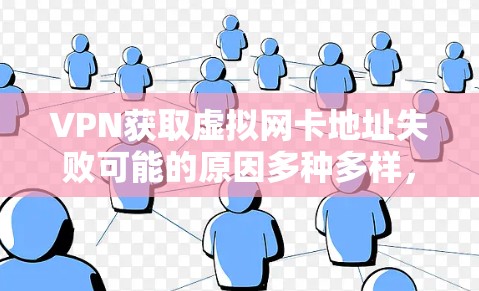 VPN获取虚拟网卡地址失败可能的原因多种多样，以下是一些常见原因及解决方法，希望能帮助你解决问题