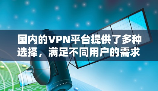国内的VPN平台提供了多种选择，满足不同用户的需求和预算。以下是一些主要的VPN平台及其特点