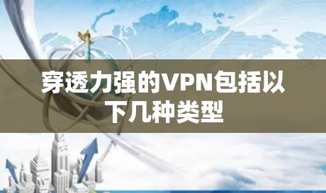 穿透力强的VPN包括以下几种类型