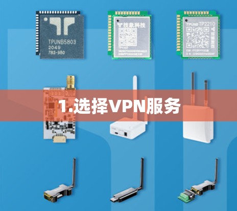 1.选择VPN服务