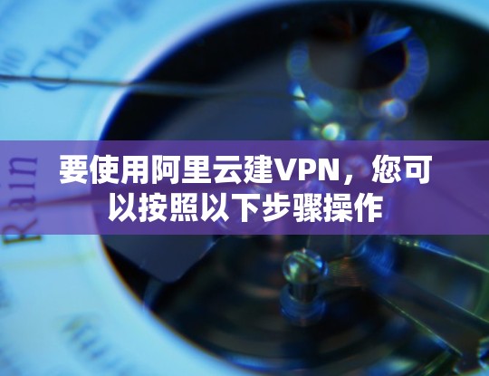要使用阿里云建VPN，您可以按照以下步骤操作