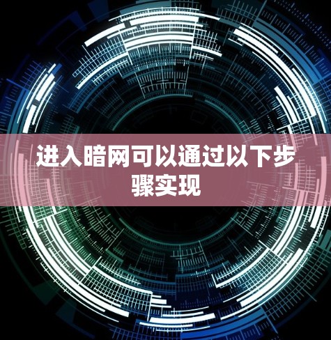 进入暗网可以通过以下步骤实现