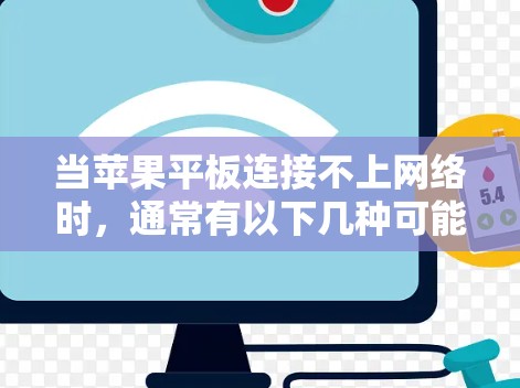 当苹果平板连接不上网络时，通常有以下几种可能的原因