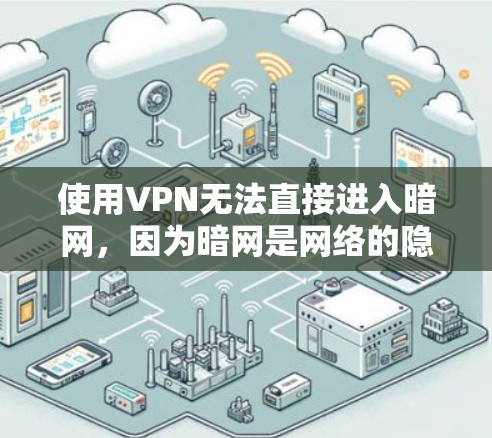 使用VPN无法直接进入暗网，因为暗网是网络的隐藏部分，通常不需要加密通信。然而，如果你确实想要进入暗网，可以通过以下方法