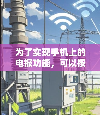 为了实现手机上的电报功能，可以按照以下步骤进行