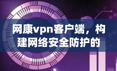 网康vpn客户端，构建网络安全防护的强力助手