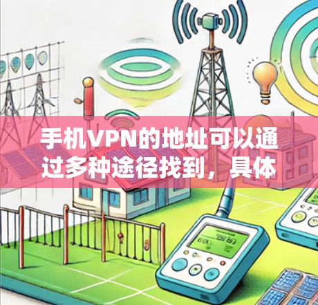 手机VPN的地址可以通过多种途径找到,具体步骤如下 手机VPN的地址可以通过多种途径找到,具体步骤如下