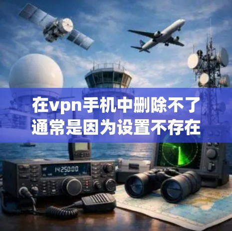 在vpn手机中删除不了通常是因为设置不存在或系统自动清理了这些内容。以下是解决方法的步骤 在vpn手机中删除不了通常是因为设置不存在或系统自动清理了这些内容。以下是解决方法的步骤