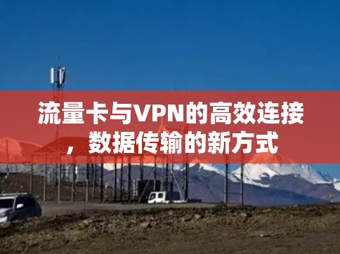 流量卡与VPN的高效连接，数据传输的新方式