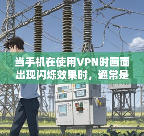 当手机在使用VPN时画面出现闪烁效果时，通常是因为网络连接不稳定或者视频播放时出现了延迟。这种情况可能与以下因素有关