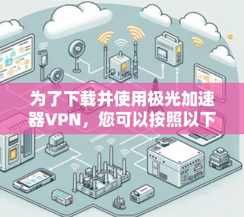 为了下载并使用极光加速器VPN，您可以按照以下步骤操作