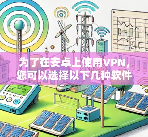 为了在安卓上使用VPN，您可以选择以下几种软件