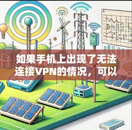 如果手机上出现了无法连接VPN的情况，可以按照以下步骤进行处理