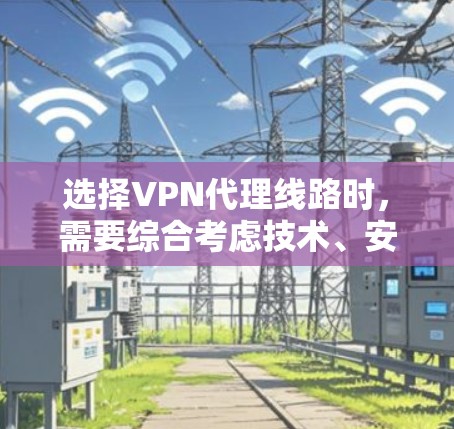选择VPN代理线路时，需要综合考虑技术、安全和经济因素。以下是一个详细的指南，帮助您高效选择和配置VPN代理线路