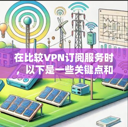 在比较VPN订阅服务时,以下是一些关键点和推荐 在比较VPN订阅服务时,以下是一些关键点和推荐