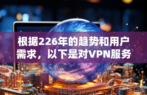根据226年的趋势和用户需求，以下是对VPN服务器排行的详细分析