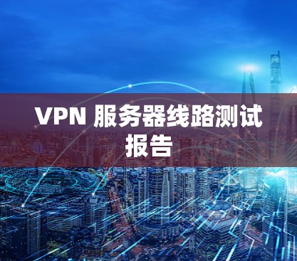 VPN 服务器线路测试报告