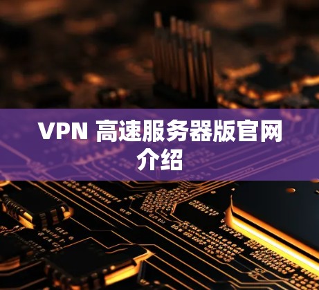 VPN 高速服务器版官网介绍 VPN 高速服务器版官网介绍
