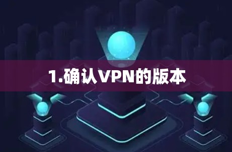 1.确认VPN的版本