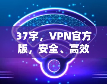 37字，VPN官方版，安全、高效、便捷，为您带来更安心的访问体验！