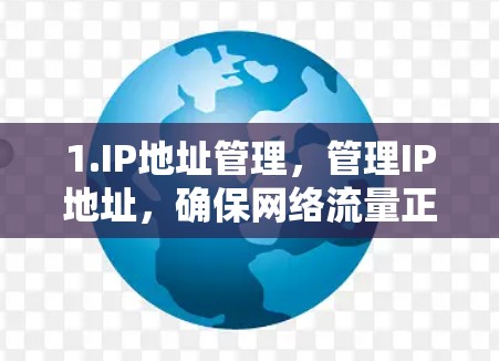 1.IP地址管理,管理IP地址,确保网络流量正确分配 1.IP地址管理,管理IP地址,确保网络流量正确分配