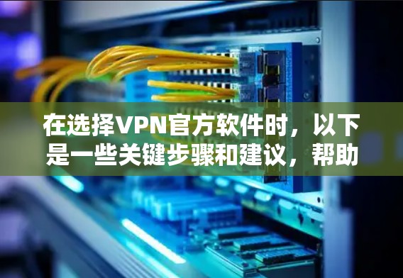 在选择VPN官方软件时，以下是一些关键步骤和建议，帮助你找到可靠的选择