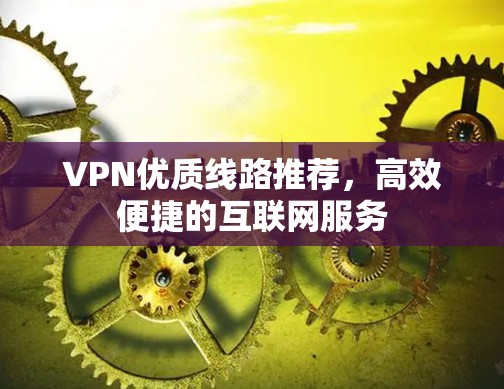 VPN优质线路推荐，高效便捷的互联网服务