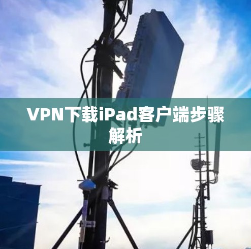 VPN下载iPad客户端步骤解析