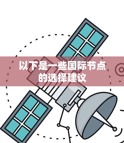 以下是一些国际节点的选择建议 以下是一些国际节点的选择建议