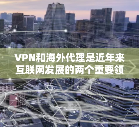 VPN和海外代理是近年来互联网发展的两个重要领域，每个领域都有其独特的挑战和机会。以下是一个详细且有条理的总结，帮助您更好地理解和应用这些技术