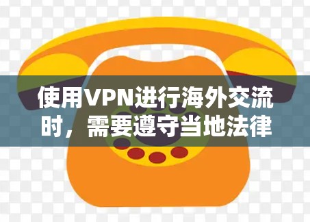 使用VPN进行海外交流时，需要遵守当地法律法规和中国的网络安全法律法规。以下是一些关键点和注意事项，帮助您理解如何正确使用VPN，以及在海外交流时的注意事项