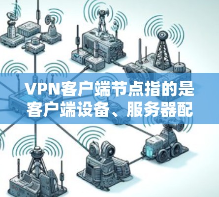 VPN客户端节点指的是客户端设备、服务器配置文件、网络防火墙设置以及常用的配置工具，如网络管理器。这些节点共同工作以实现VPN连接和数据传输。以下是对这些节点的详细说明