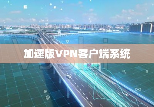 加速版VPN客户端系统