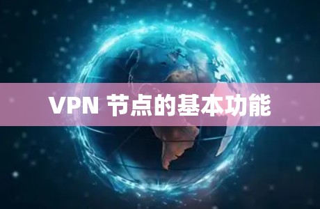 VPN 节点的基本功能