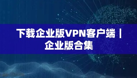 下载企业版VPN客户端｜企业版合集