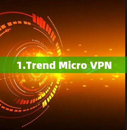 1.Trend Micro VPN