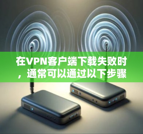 在VPN客户端下载失败时,通常可以通过以下步骤来解决 在VPN客户端下载失败时,通常可以通过以下步骤来解决