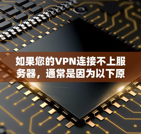 如果您的VPN连接不上服务器，通常是因为以下原因导致的
