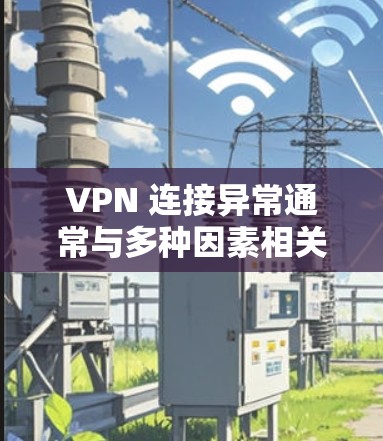 VPN 连接异常通常与多种因素相关，以下是一些常见的原因和解决方法