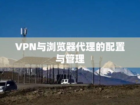 VPN与浏览器代理的配置与管理