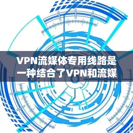 VPN流媒体专用线路是一种结合了VPN和流媒体技术的系统，旨在提供安全、高效和优质的内容传输。以下是关于该主题的详细解答