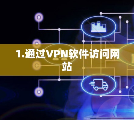 1.通过VPN软件访问网站