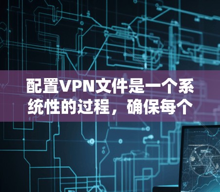 配置VPN文件是一个系统性的过程，确保每个配置参数正确无误，以保障VPN的安全性和高效性。以下是一个清晰的步骤指南